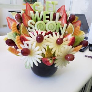 GET WELL SOON Fruit Bouquets (3 sizes only)